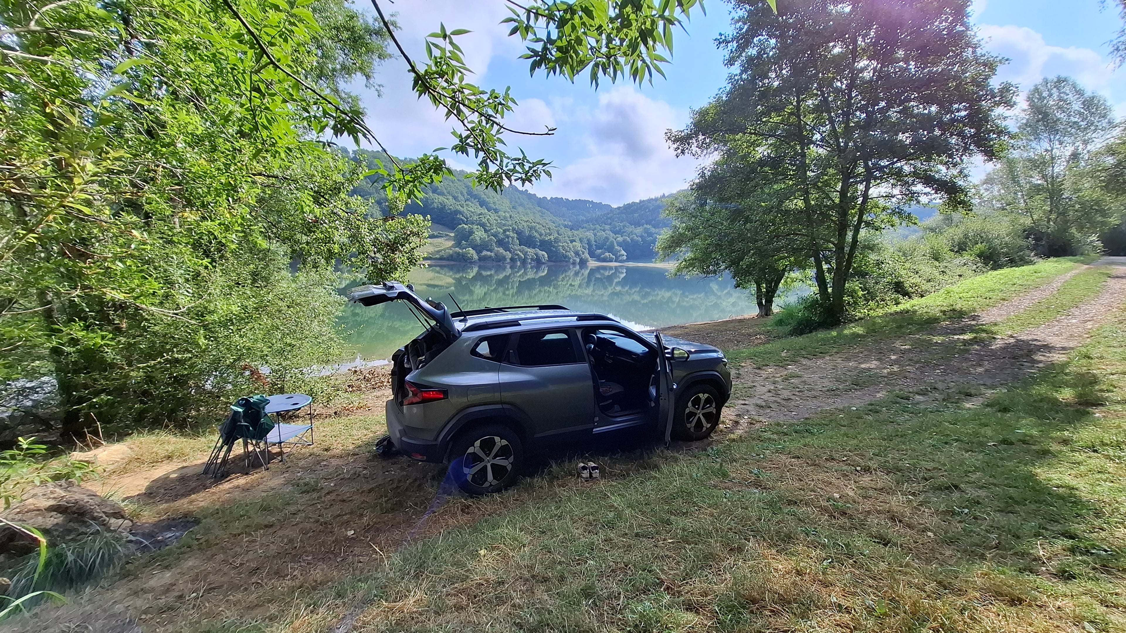 Car-camping en Duster 3 au Lac de Mondély (09)